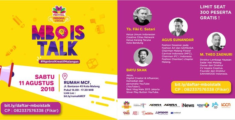 MBOIS TALK MALANG #NgobrolKreatifMalangan