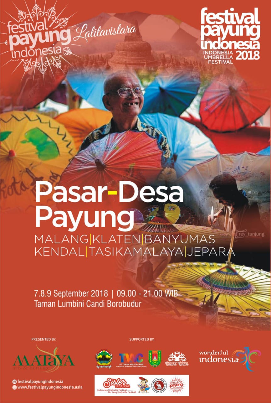 Festival Payung Indonesia 2018-poster