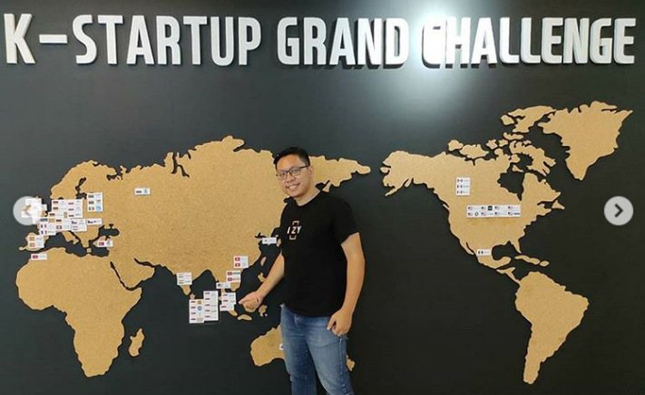 Startup IZY dalam program K-Startup Grand Challenge 2020 (Foto via Instagram @izyindonesia)