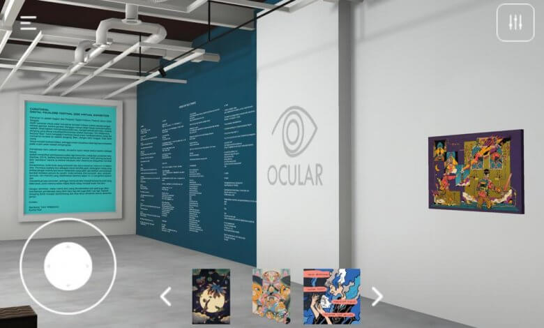 Pameran virtual hasil kerjasama Kultural.id bersama Kemenparekraf (Gambar via www.kemenparekraf.go.id)