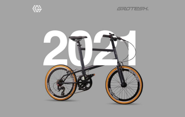 Sepeda Grotesk memiliki desain yang unik dan elegan (Foto via Instagram @grotesk.cycles)