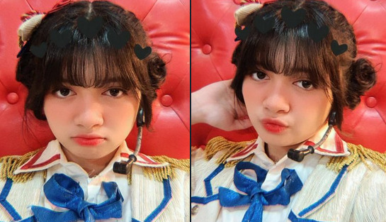Amanina Afiqah, member JKT48 mengungkapkan pendapatnya tentang keputusan restrukturisasi (Foto via Twitter @A_AfiqahJKT48)