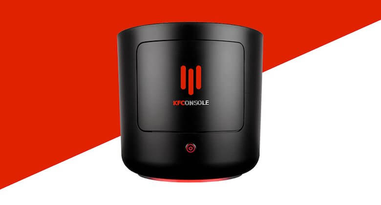 KFConsole, hasil inovasi PC gaming dari KFC (Foto via landing.coolermaster.com)