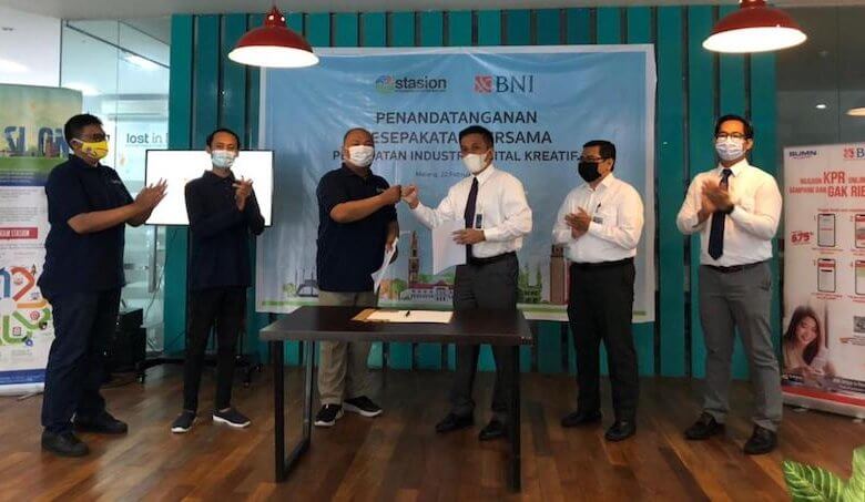 Komunitas STASION resmi berkolaborasi dengan BNI Cabang Malang