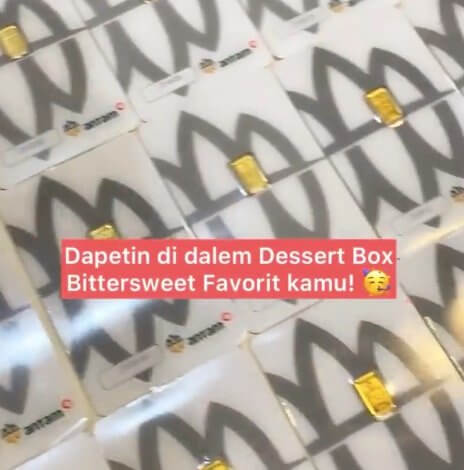Bittersweet by Najla Bagikan Emas di Dessert Box, Kok Bisa?