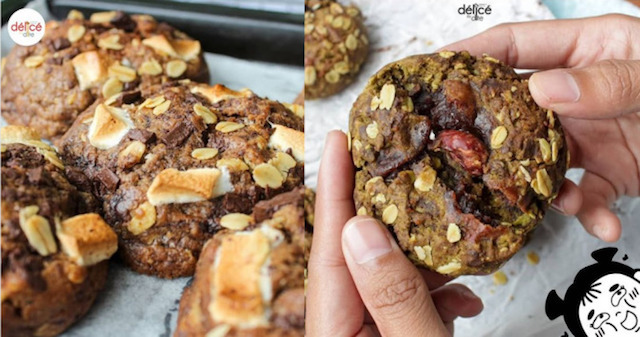 Delice by Dite ciptakan soft cookies vegan yang unik(Foto via Instagram delicebydite)