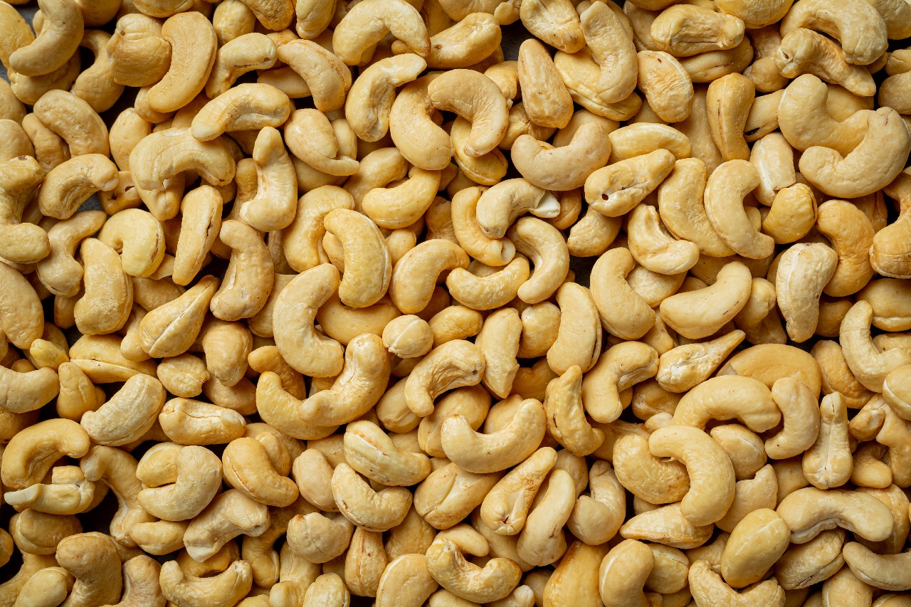Kacang mete as background